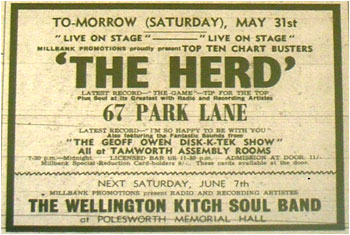 31/05/69 - The Herd, Assembly Rooms