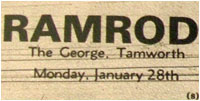 28/01/74 - Ramrod, The George