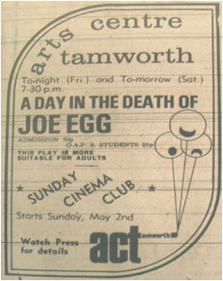 Day in the Death of Joe Egg