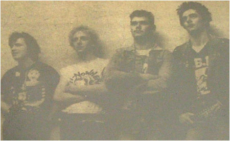 Caption: North Warwickshire punk band Corrupt Youth part of a four-band line-up.