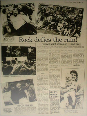 Tamworth Rock Festival 1985