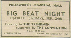 Big Beat Night - The Trend Men and The Convention