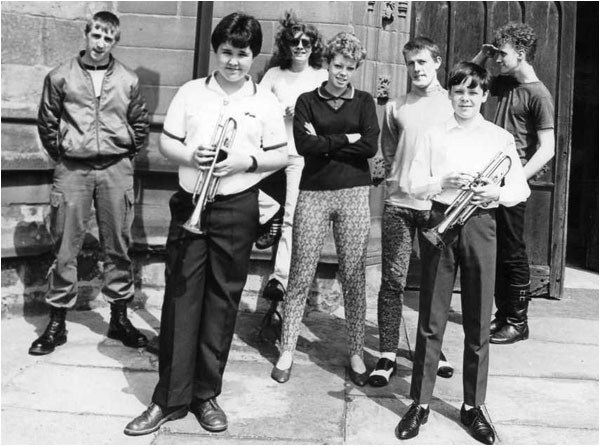 This is the first ever Dream Factory pic taken by the Herald outside St Editha's Church in the town centre on June 12, 1983.
